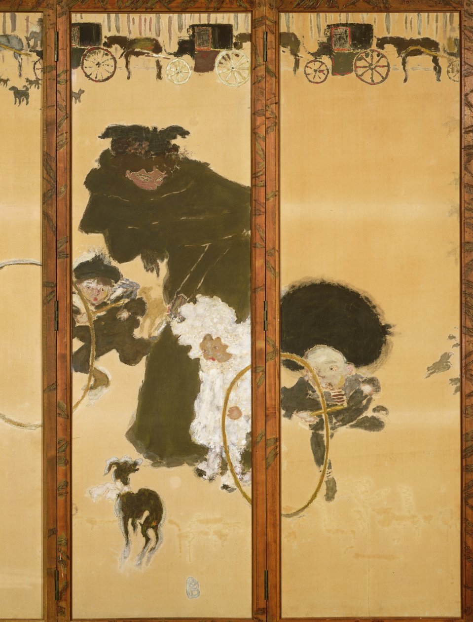 Sestry Procházka od Pierre Bonnard