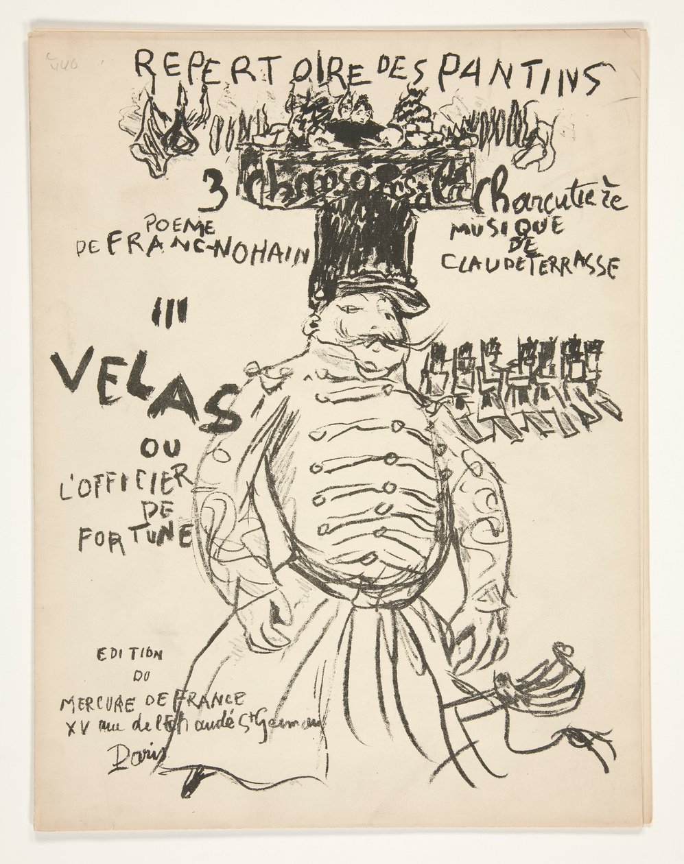 Adresář Theatre des Pantins od Pierre Bonnard