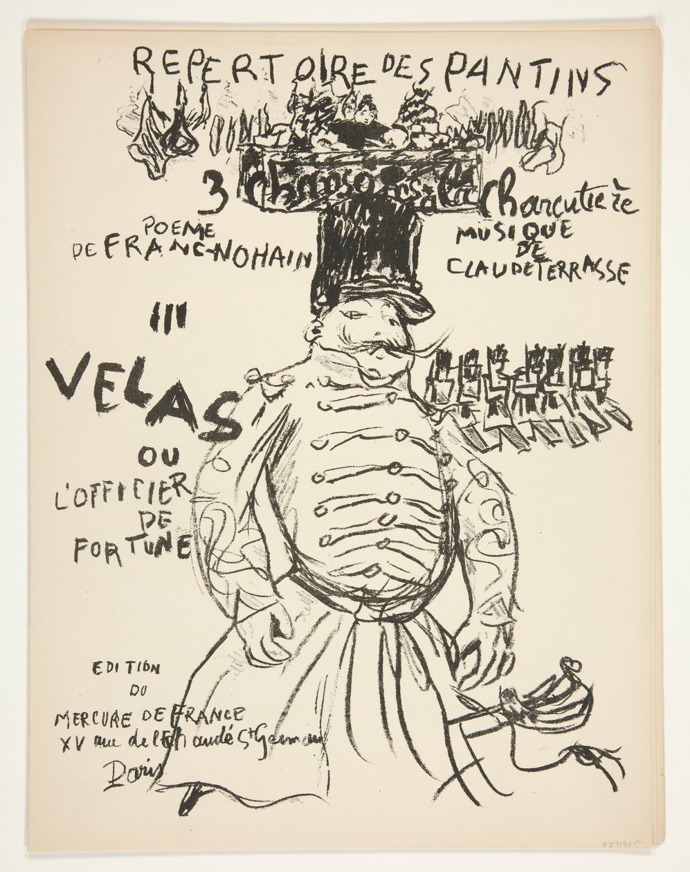 Repertoár Theatre des Pantins - šest písní od Pierre Bonnard