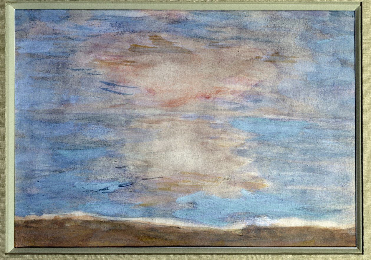 Obraz nebe a moře od Pierra Bonnarda (1867-1947) Soukromá sbírka 20. století od Pierre Bonnard