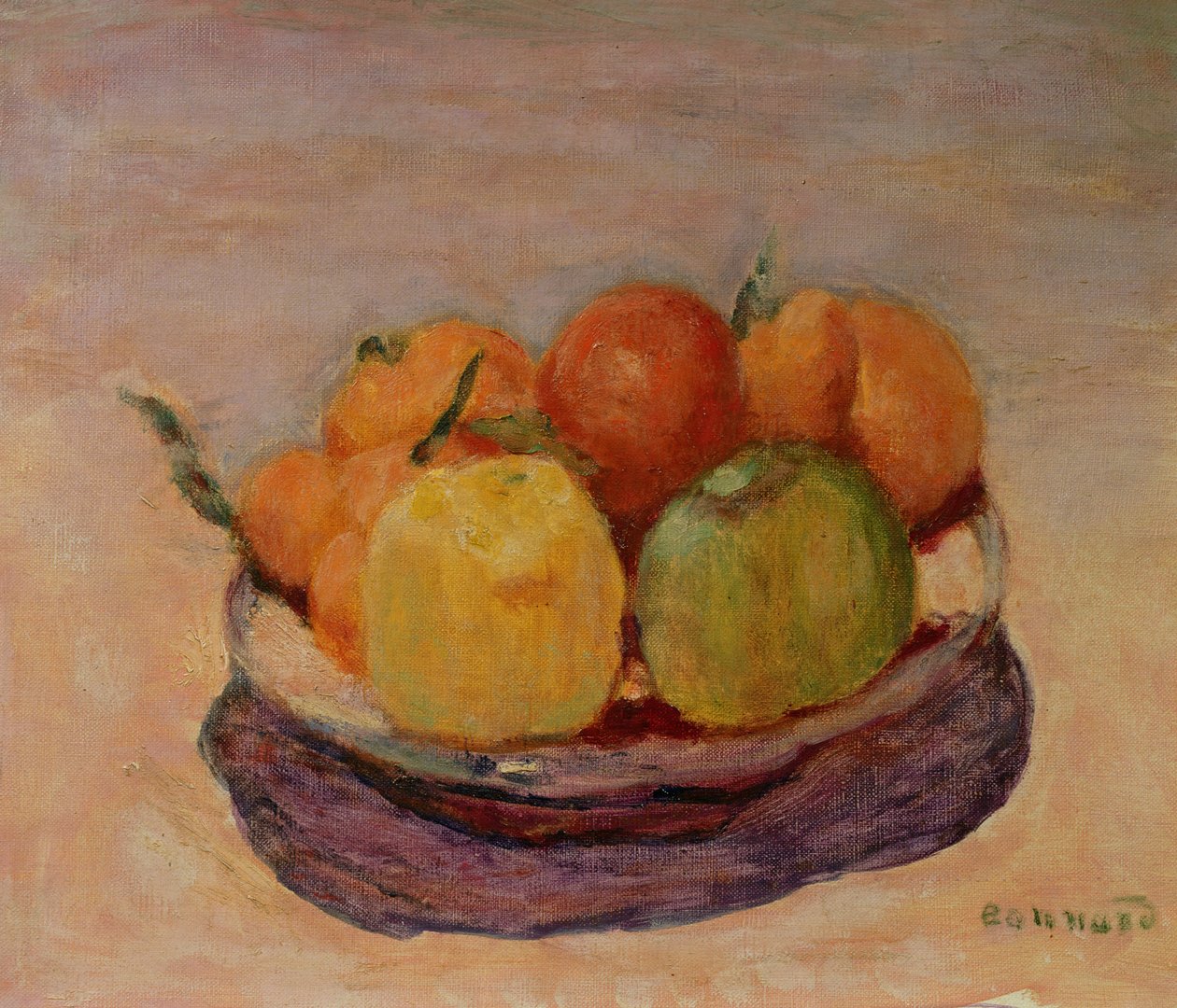 Zátiší s ovocem od Pierre Bonnard