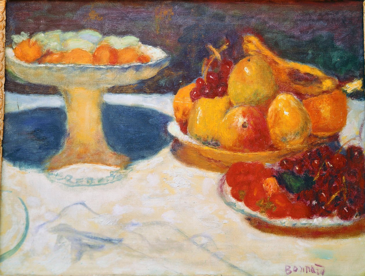 Zátiší s kompotérem Malba Pierra Bonnarda (1867-1947) Bernheim-Jeune Collection od Pierre Bonnard