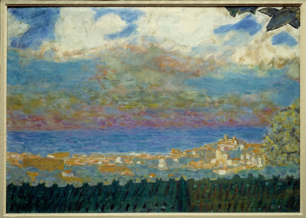 Obraz Bouřlivé nebe v Cannes od Pierra Bonnarda - 1945 od Pierre Bonnard