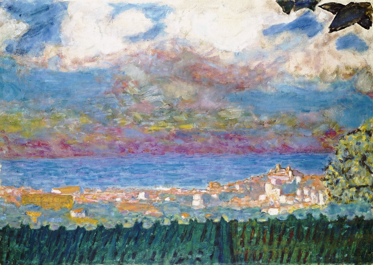 Bouřlivé nebe nad Cannes, 1945 od Pierre Bonnard