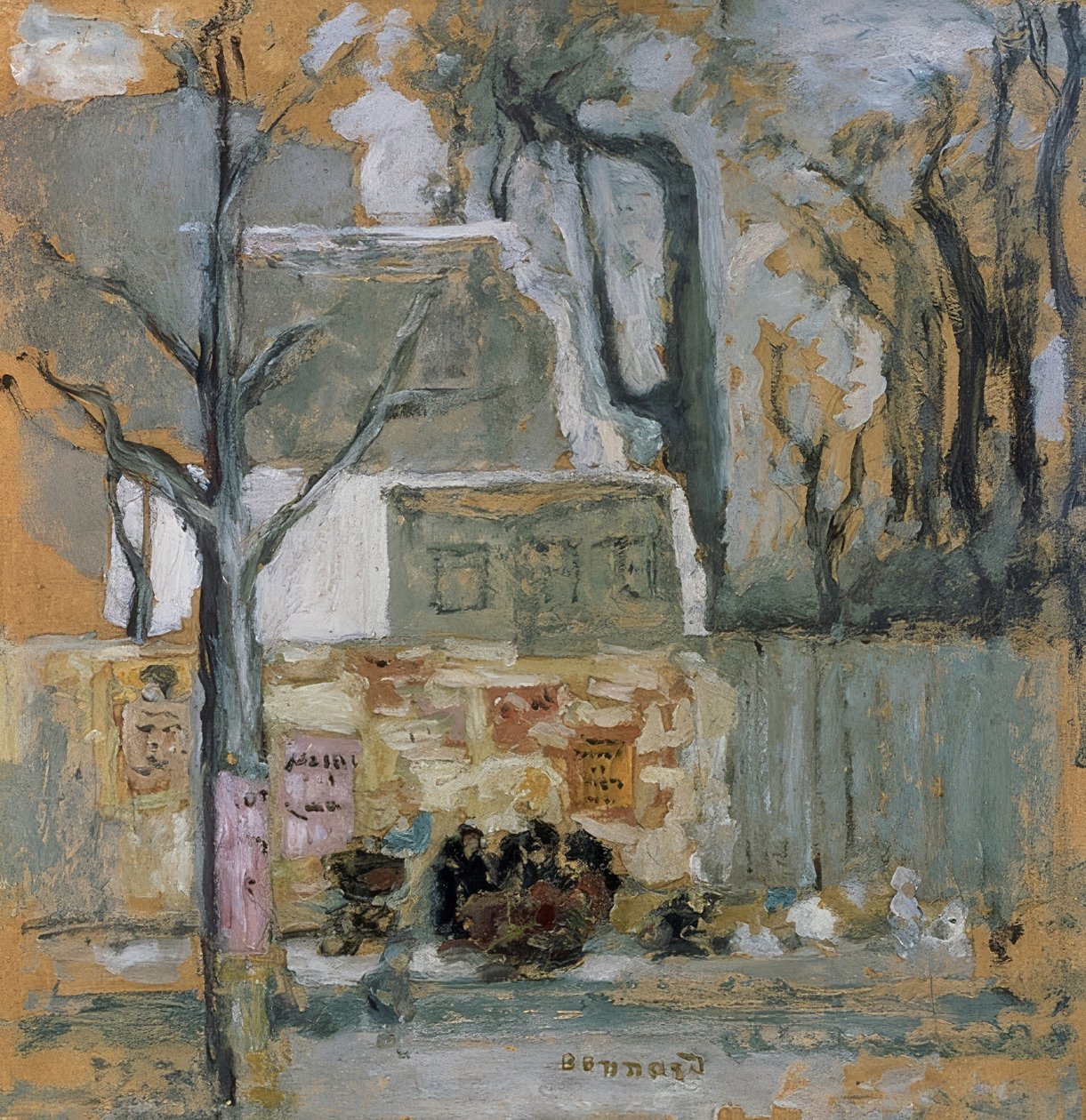 Roh ulice v Paříži. Kolem roku 1905 od Pierre Bonnard