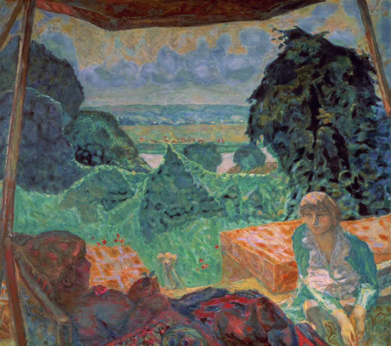 Léto v Normandii, 1908 od Pierre Bonnard