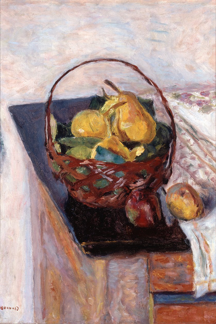 Košík ovoce od Pierre Bonnard