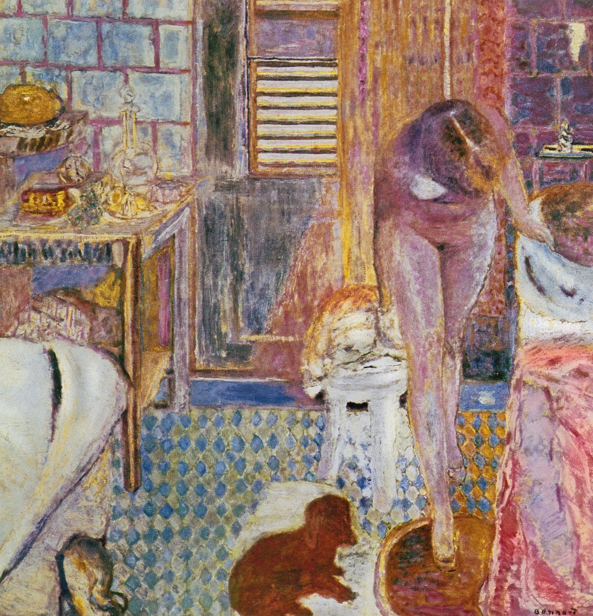 Koupelna, 1932 od Pierre Bonnard