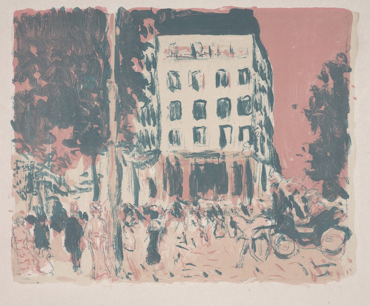 Boulevards od Pierre Bonnard