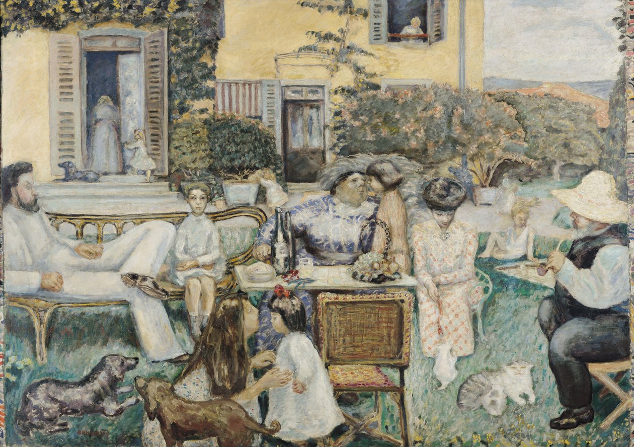 Buržoazní odpoledne aneb The Terrasse Family od Pierre Bonnard