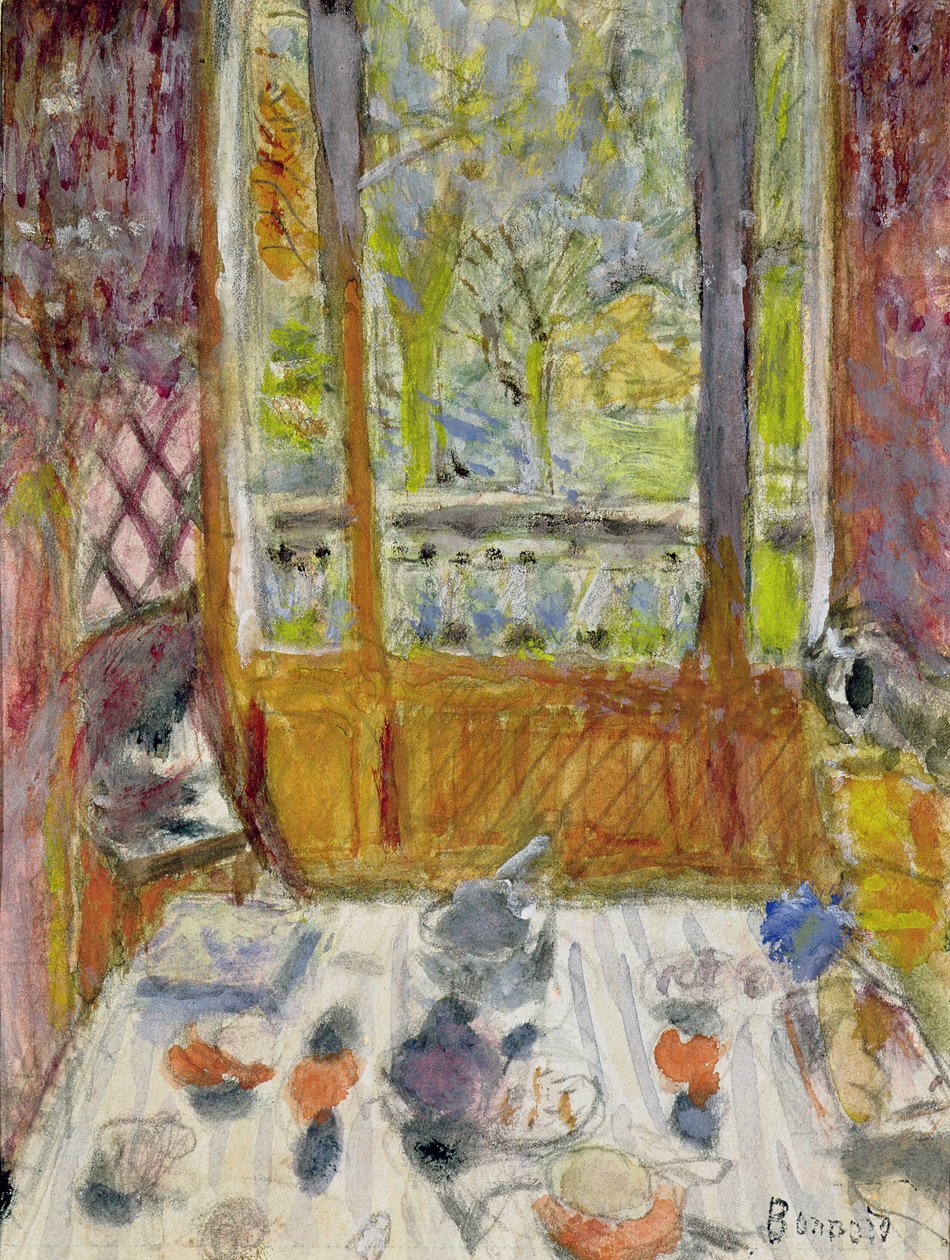 Snídaňová místnost, kolem roku 1930 od Pierre Bonnard