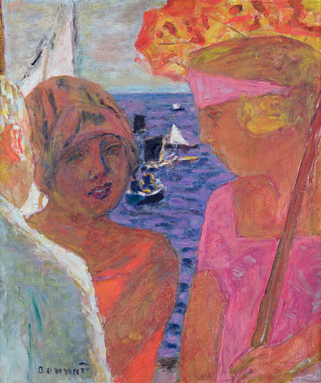 Rozhovor v Arcachonu, 1926 od Pierre Bonnard