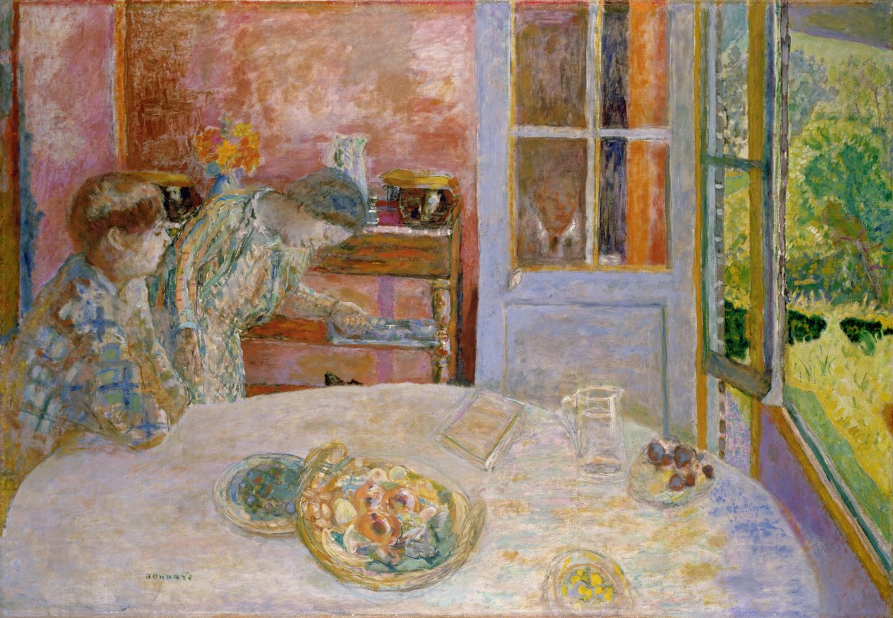 Jídelna, Vernonnet od Pierre Bonnard