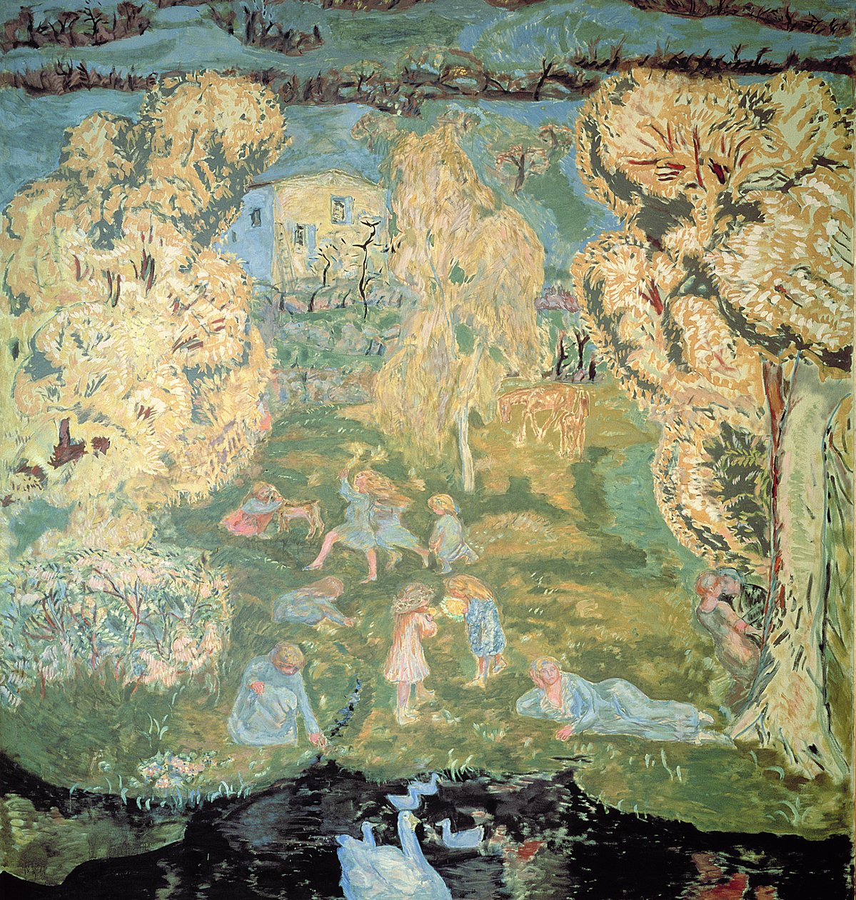 První jarní dny na venkově, 1912 od Pierre Bonnard