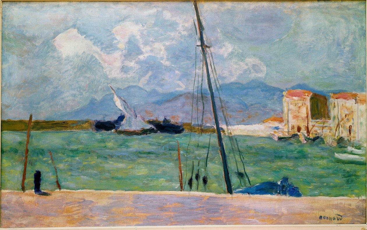 Obraz latinské plachty od Pierra Bonnarda (1867-1947) 1917 Paříž, sbírka Bernheim-Jeune od Pierre Bonnard