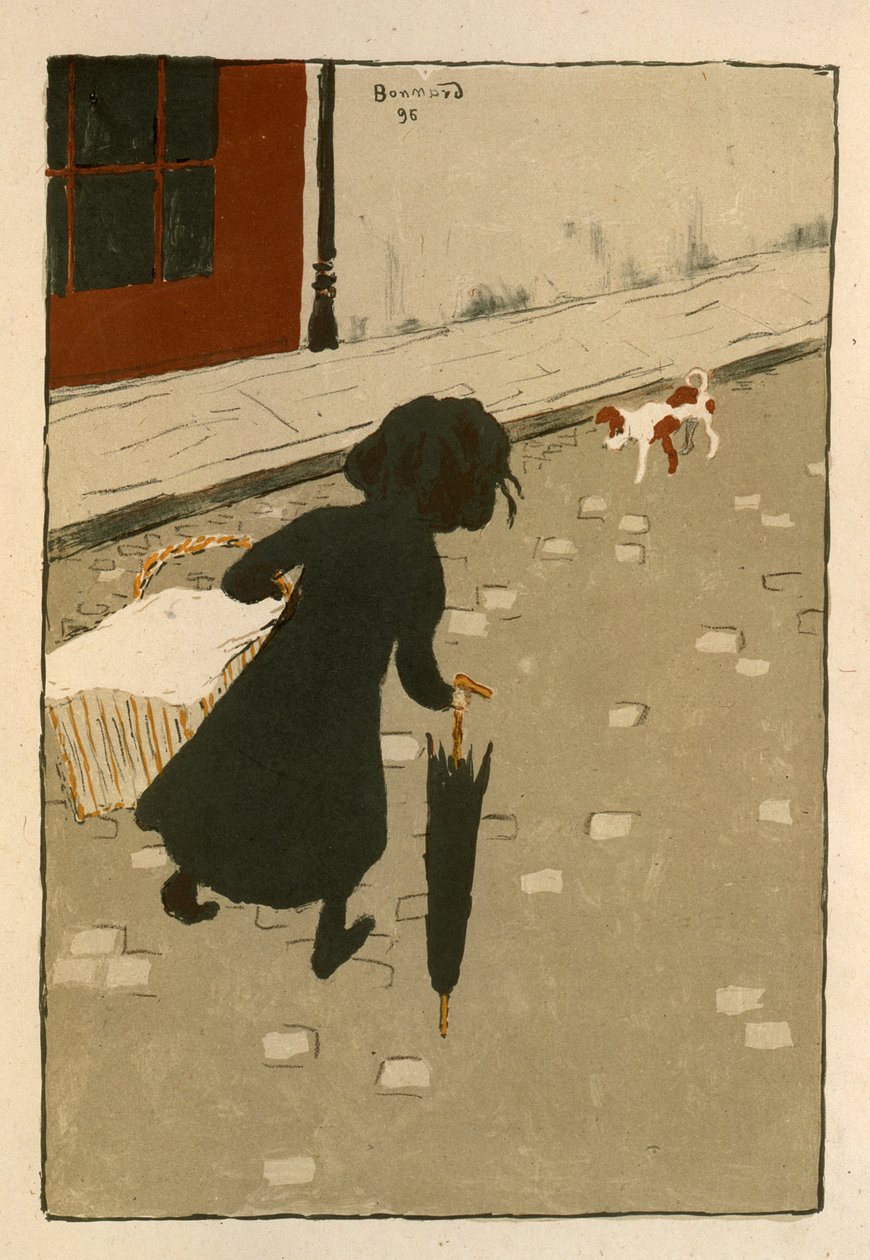 Děvčátko z prádelny, 1896 od Pierre Bonnard