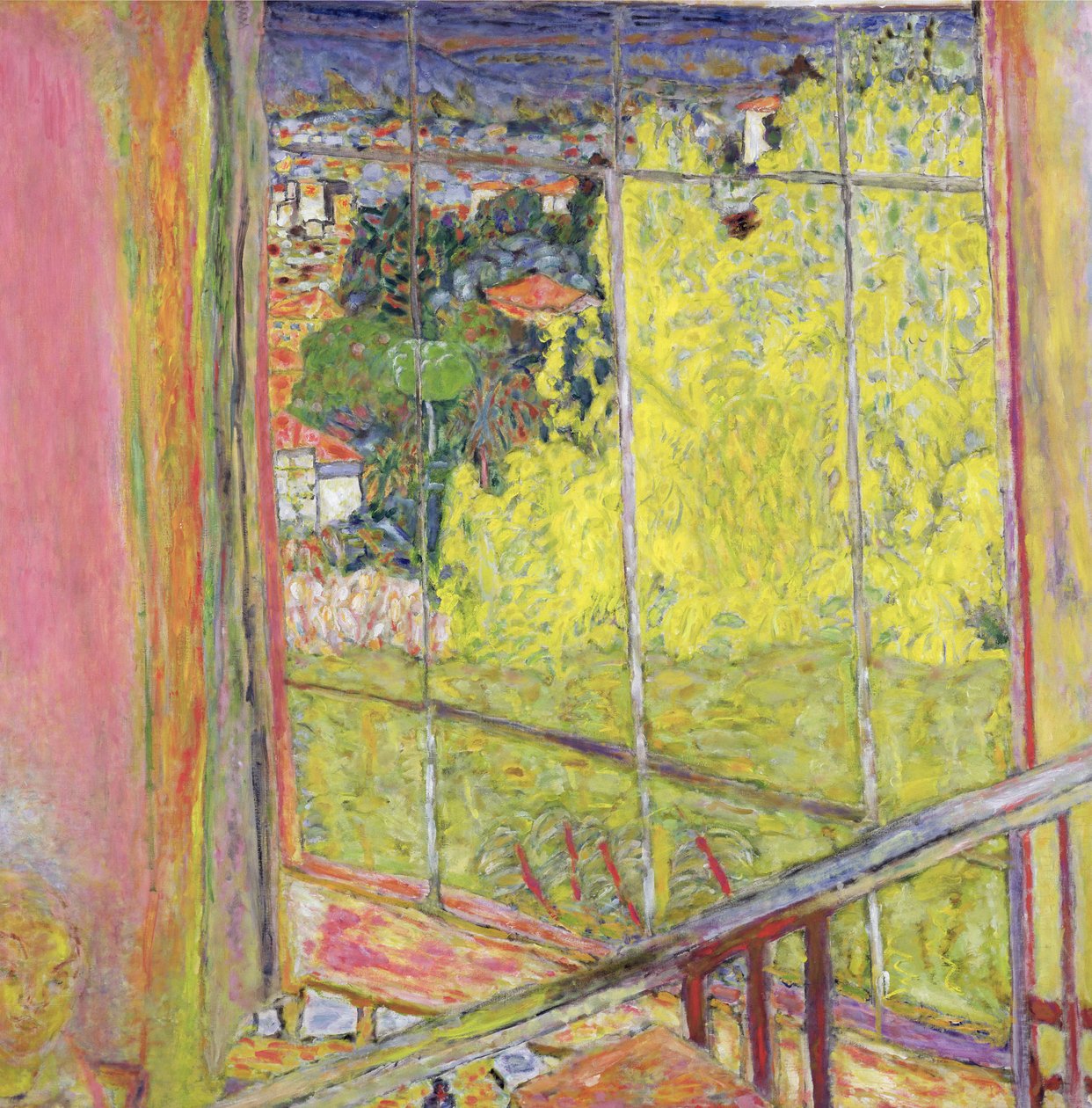 Studio s Mimosou od Pierre Bonnard