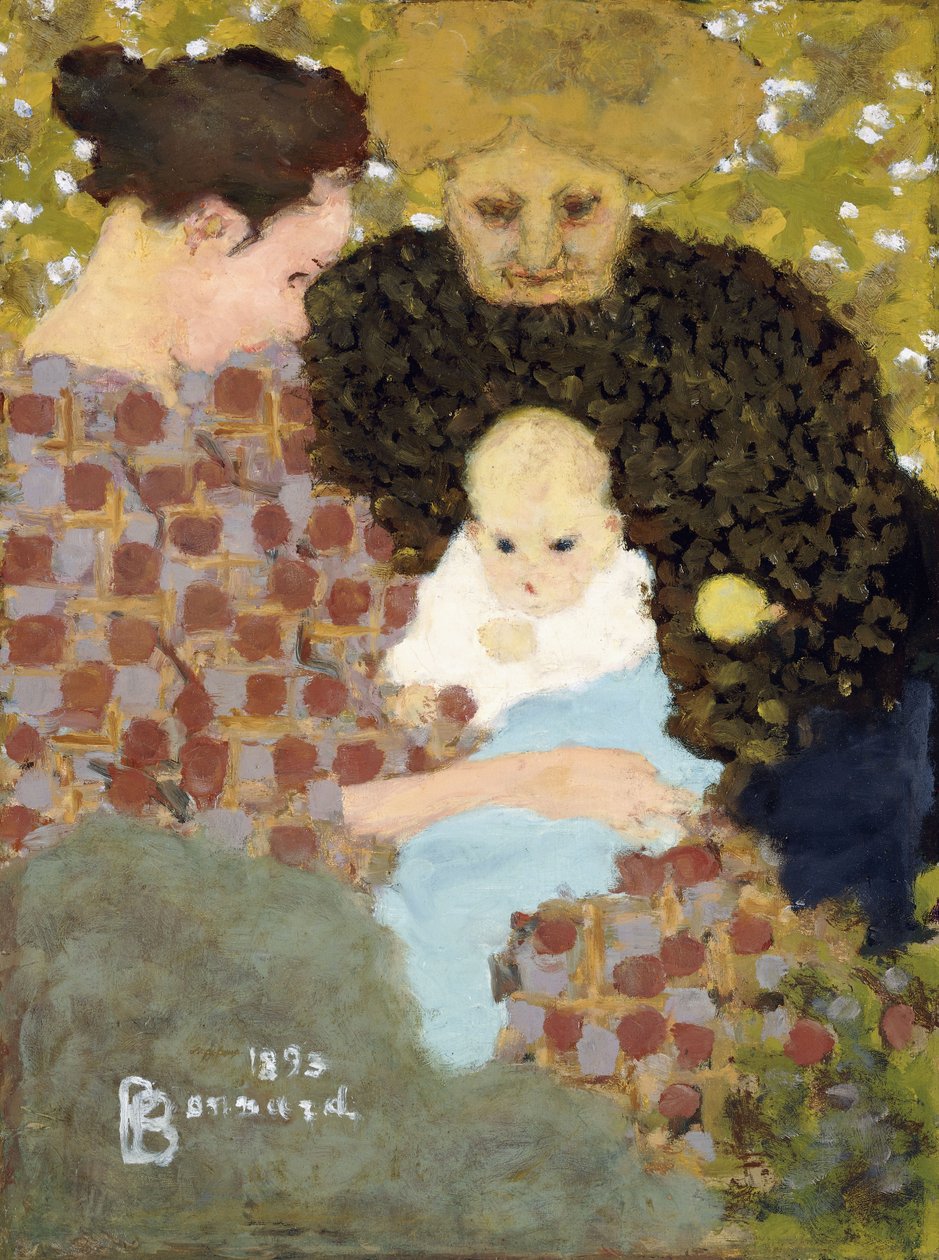 Tři věky (mateřství) od Pierre Bonnard