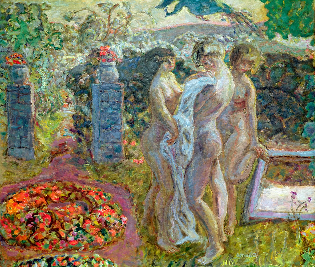 Tři Grácie, 1908 od Pierre Bonnard