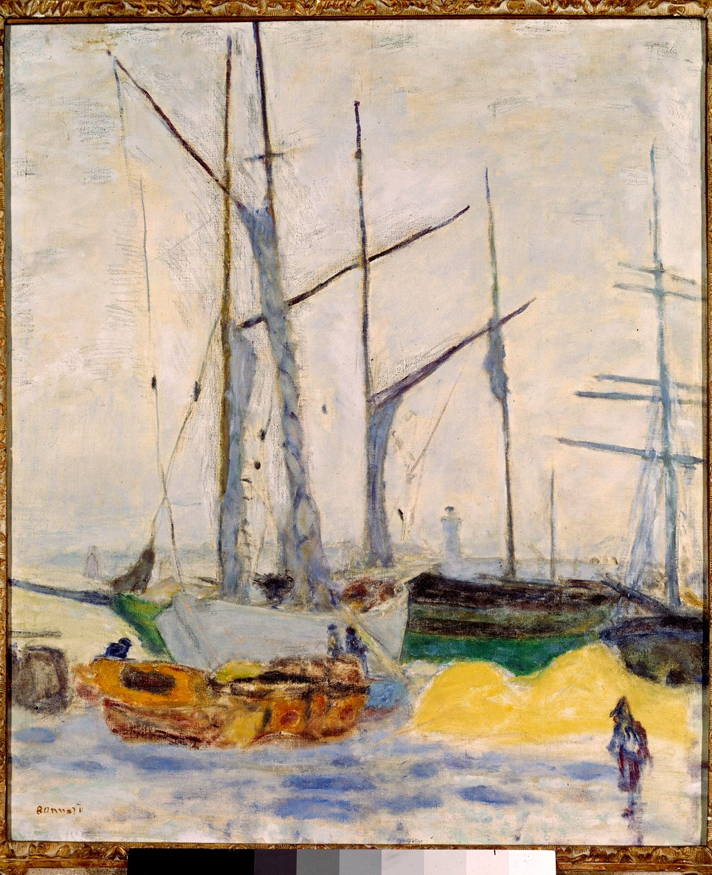 Přístav v Cannes od Pierre Bonnard