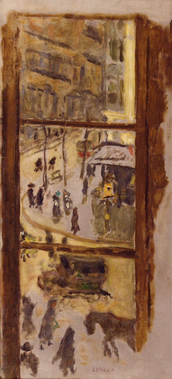 Přes Windows od Pierre Bonnard
