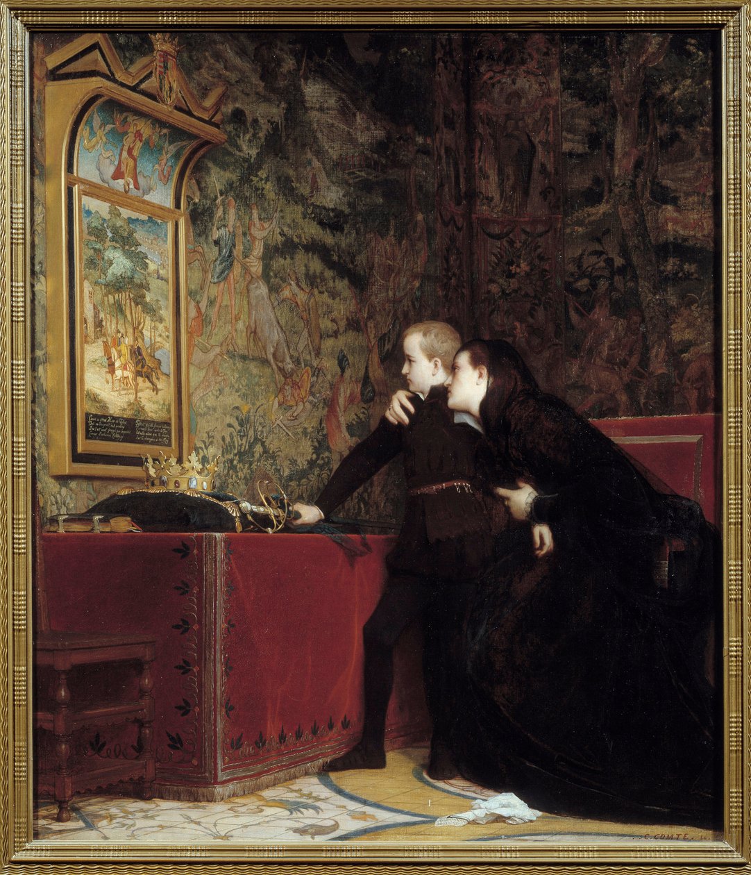 Vévoda z Guise (1550-1588) přísahá, že pomstí svého otce vraha. Anne d