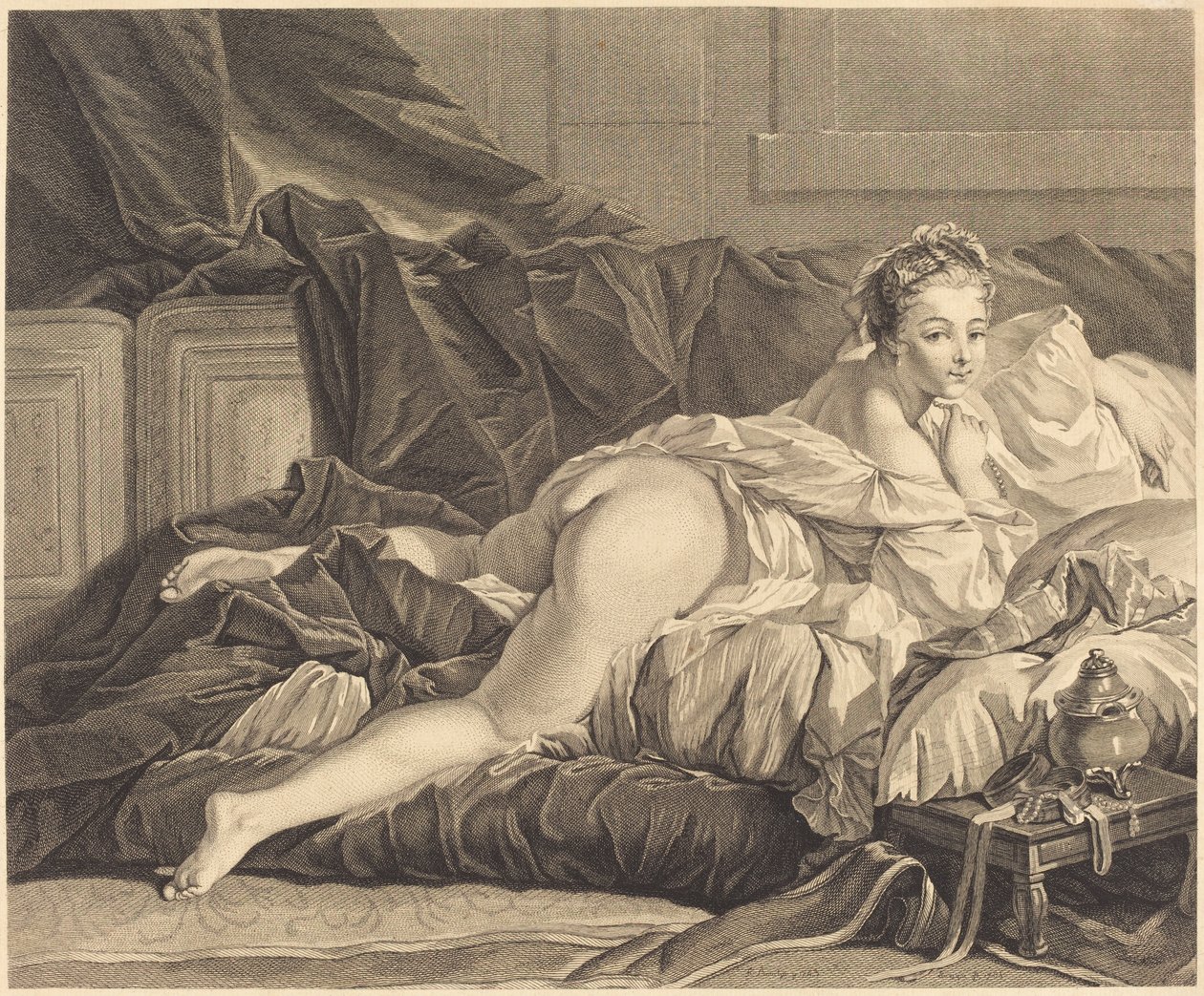 Alarm od Pierre Charles Levesque after François Boucher