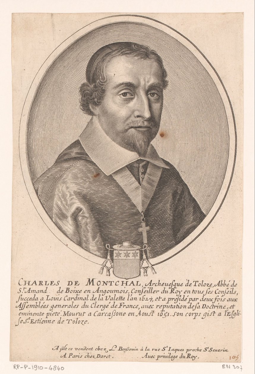 Portrét Charlese de Montchal od Pierre Daret