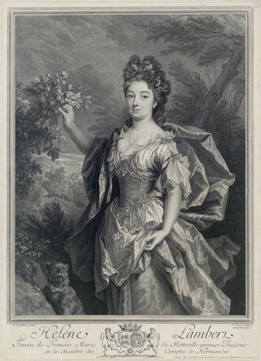 Helene de Motteville od Pierre Drevet