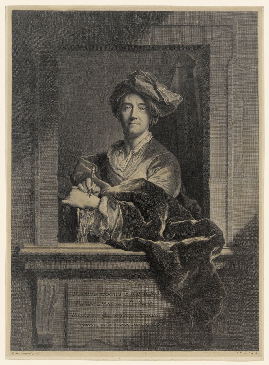 Hyacinthus Rigaud od Pierre Drevet