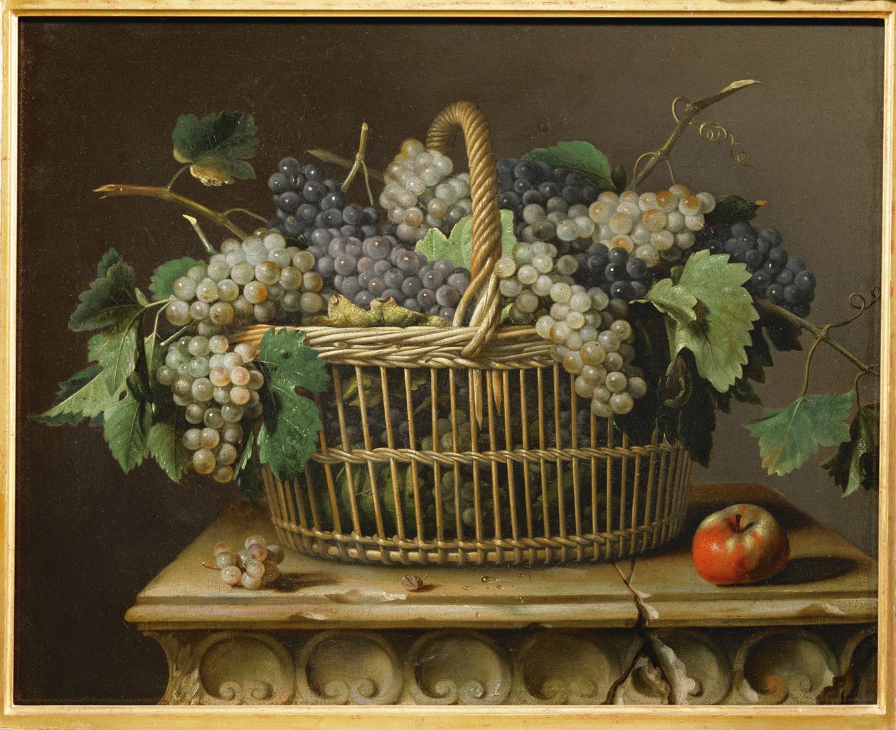 Panier de raisins - Košík hroznů ... od Pierre Dupuis