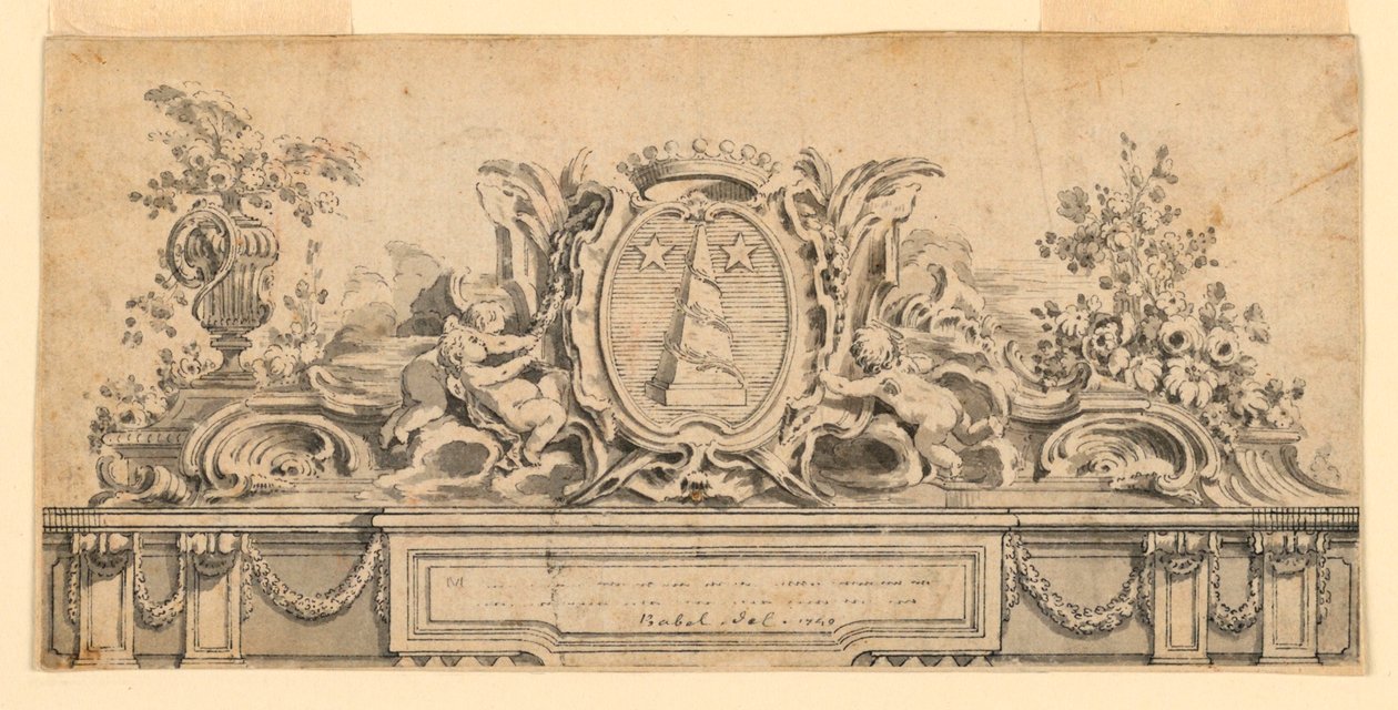 Design pro Frontispiece od Pierre Edme Babel