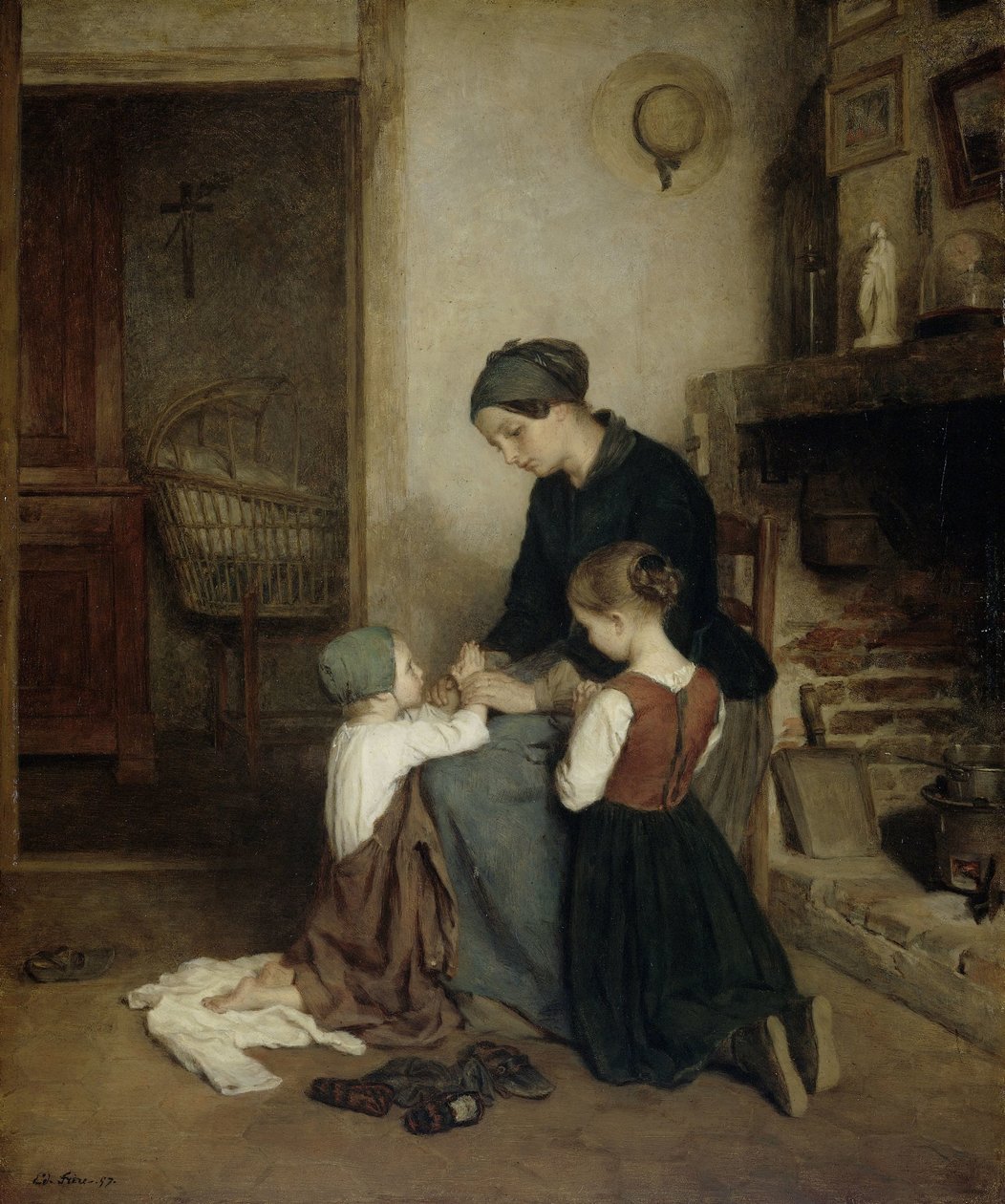 Večerní modlitba od Pierre Edouard Frere