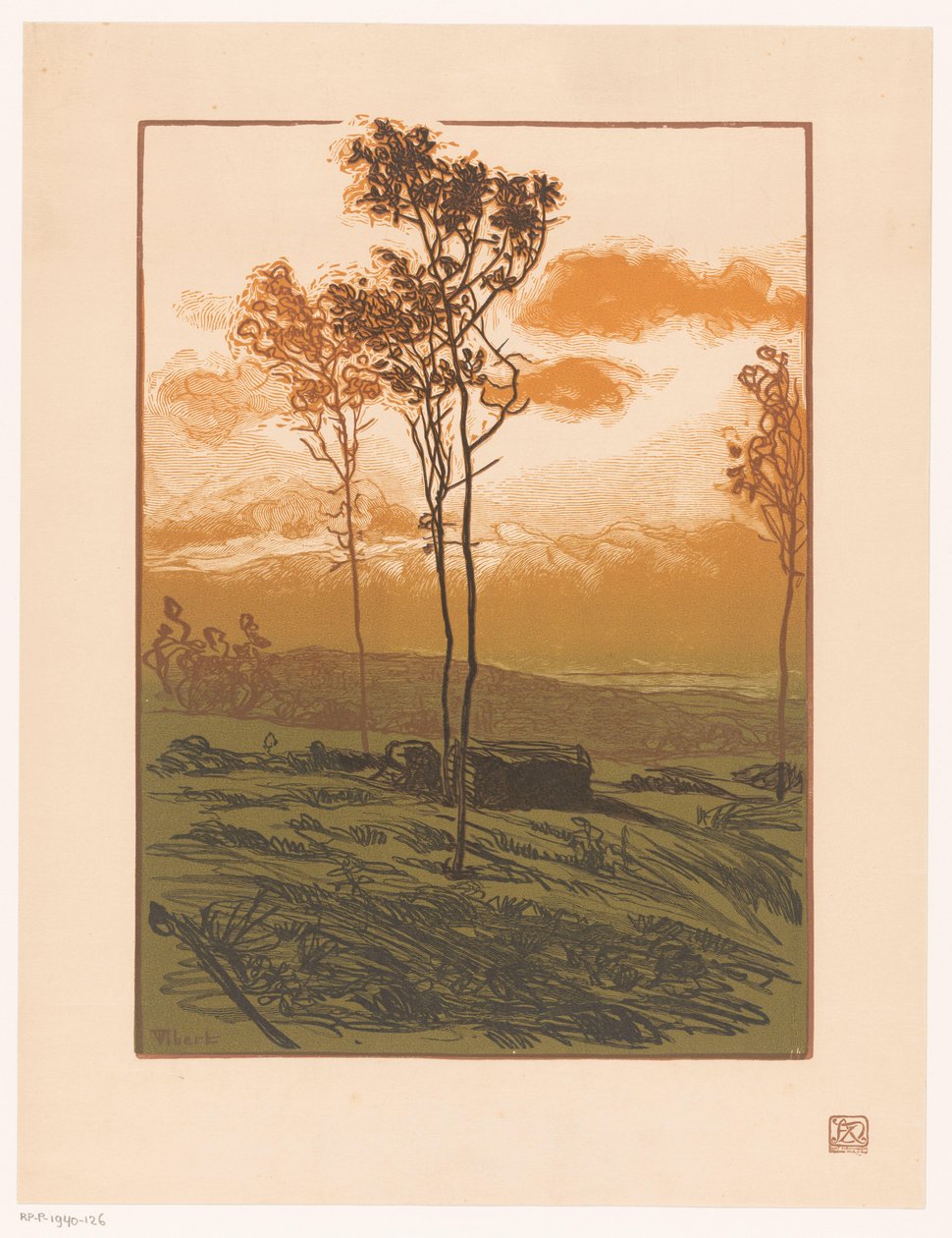 Krajina od Pierre Eugène Vibert