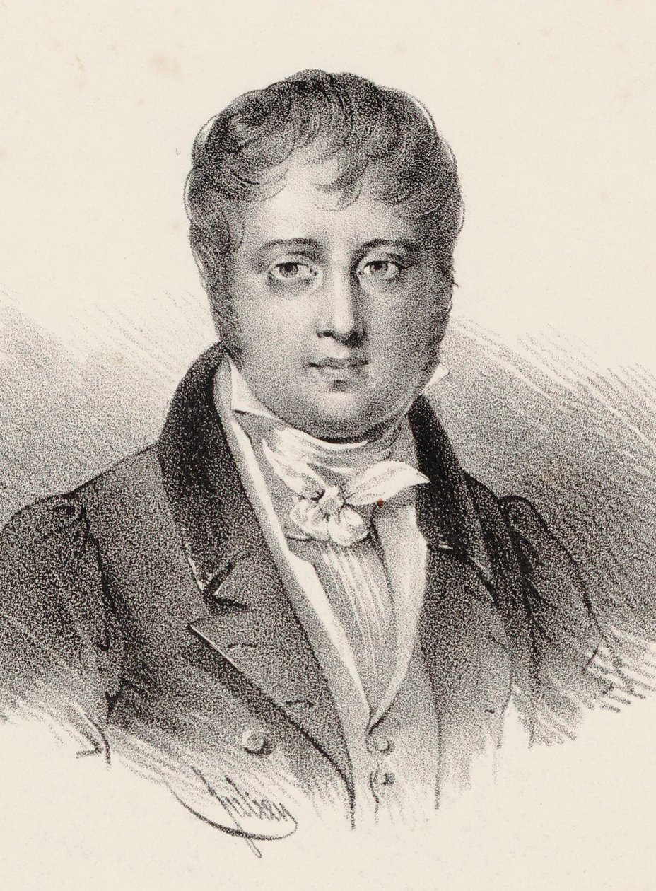 Portrét skladatele Nicolò Isouarda 1775-1818. od Pierre François Ducarme