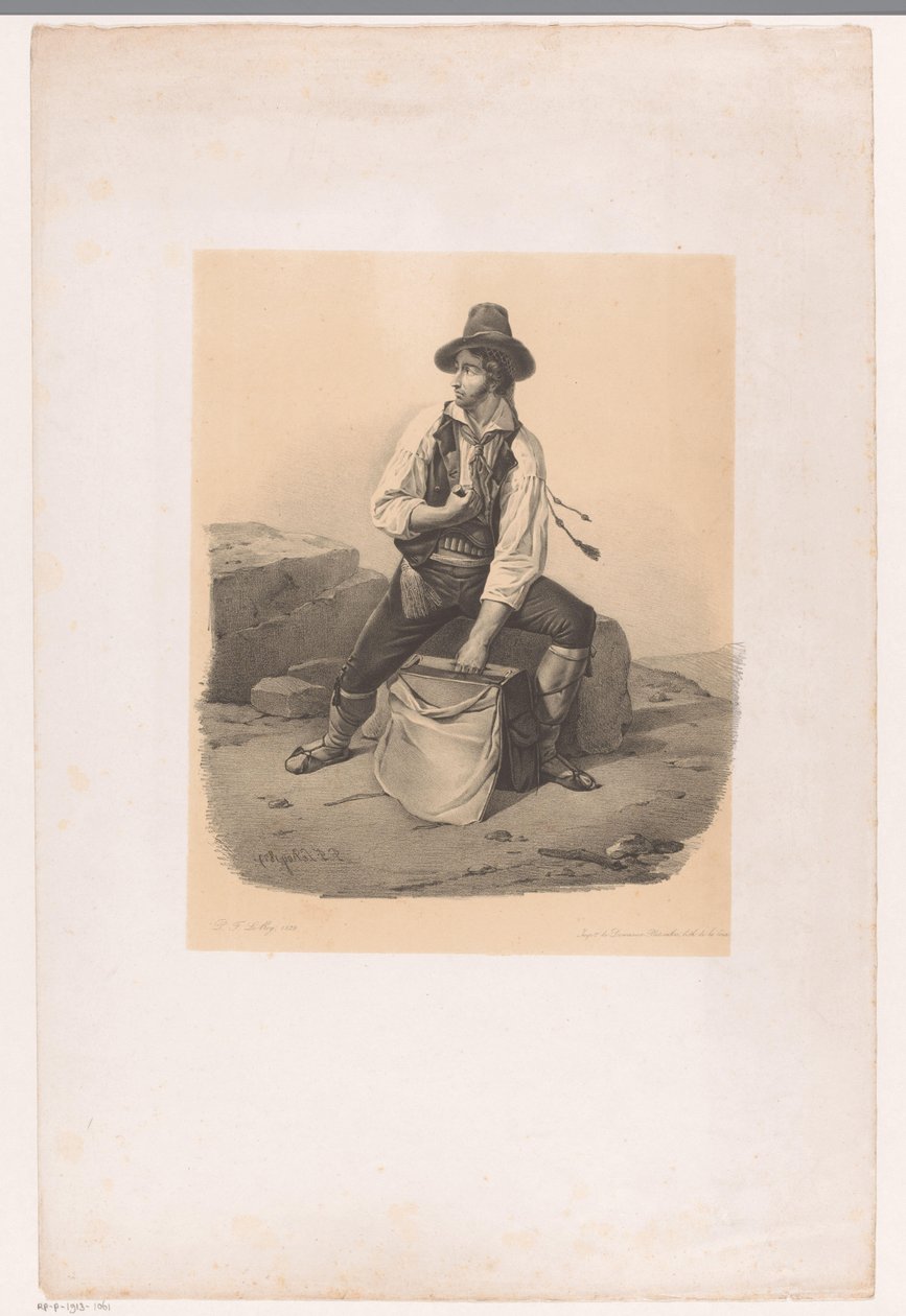 zlodějský žebrák od Pierre François le Roy