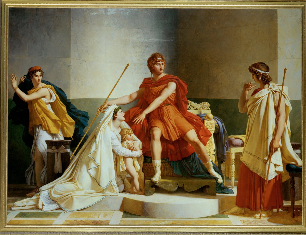 Andromacha a Pyrrhos... od Pierre Guérin