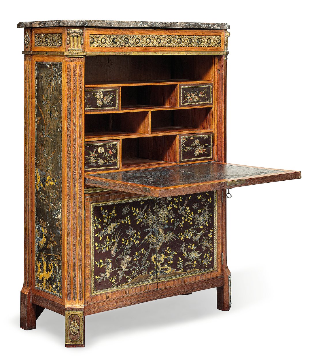Louis XVI Secretaire a Abbatant, konec 18. století od Pierre Harry Mewesen