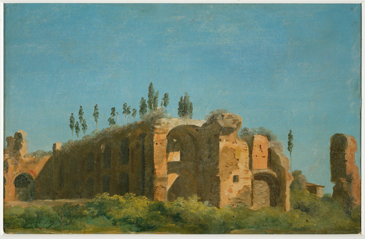 Ve vile Farnese: ruiny ... od Pierre Henri de Valenciennes