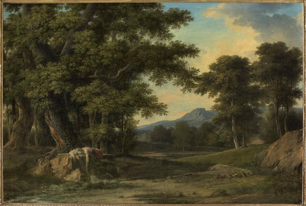 Byblis se změnil na fontánu, 1793. od Pierre Henri de Valenciennes