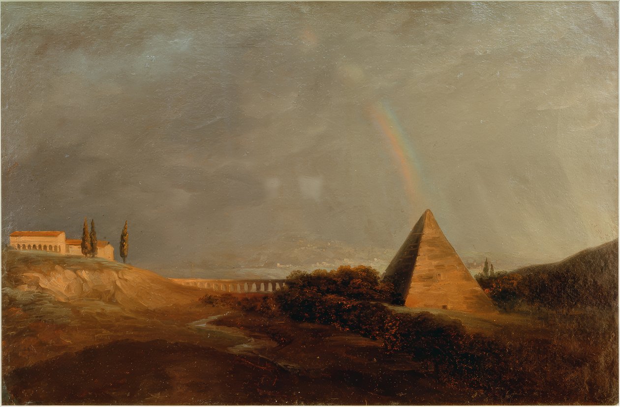 Pyramida z duhy od Pierre Henri de Valenciennes