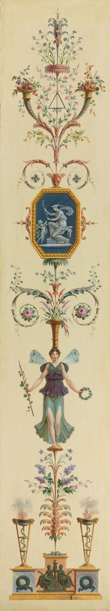 Dekorativní panel od Pierre II Rousseau