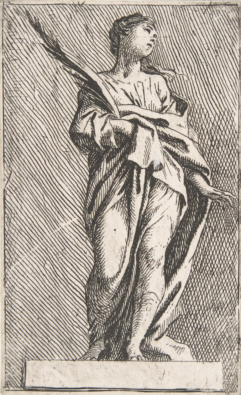 Stojící ženská postava, ca. 1739-40., ca. 1739-40. od Pierre Ignace Parrocel