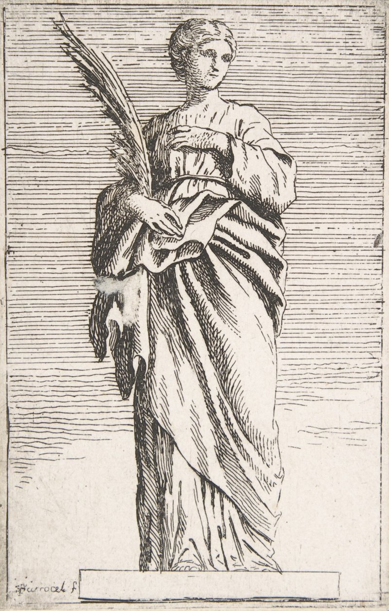 Stojící ženská postava, ca. 1739-40., ca. 1739-40. od Pierre Ignace Parrocel