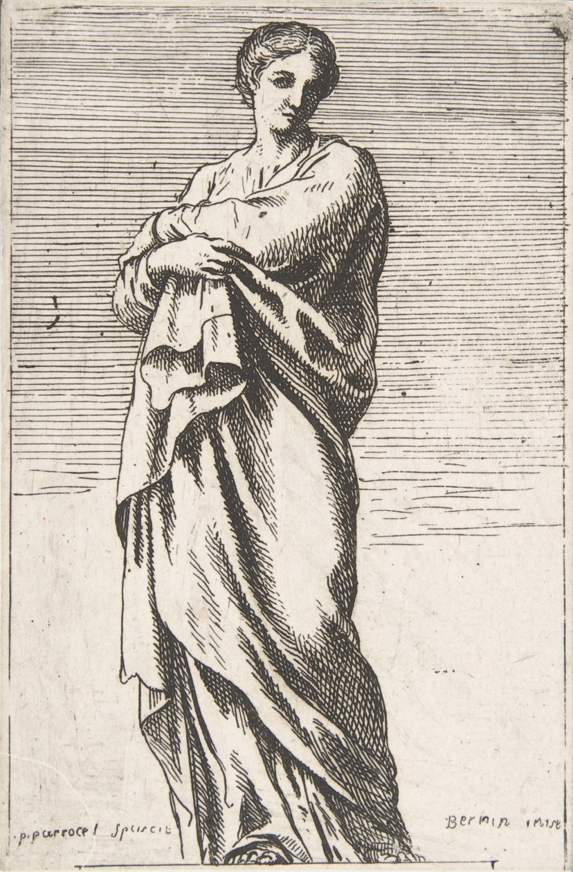 Stojící ženská postava, ca. 1739-40., ca. 1739-40. od Pierre Ignace Parrocel