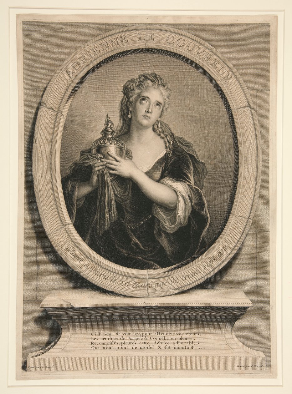 Adrienne pokrývač od Pierre Imbert Drevet