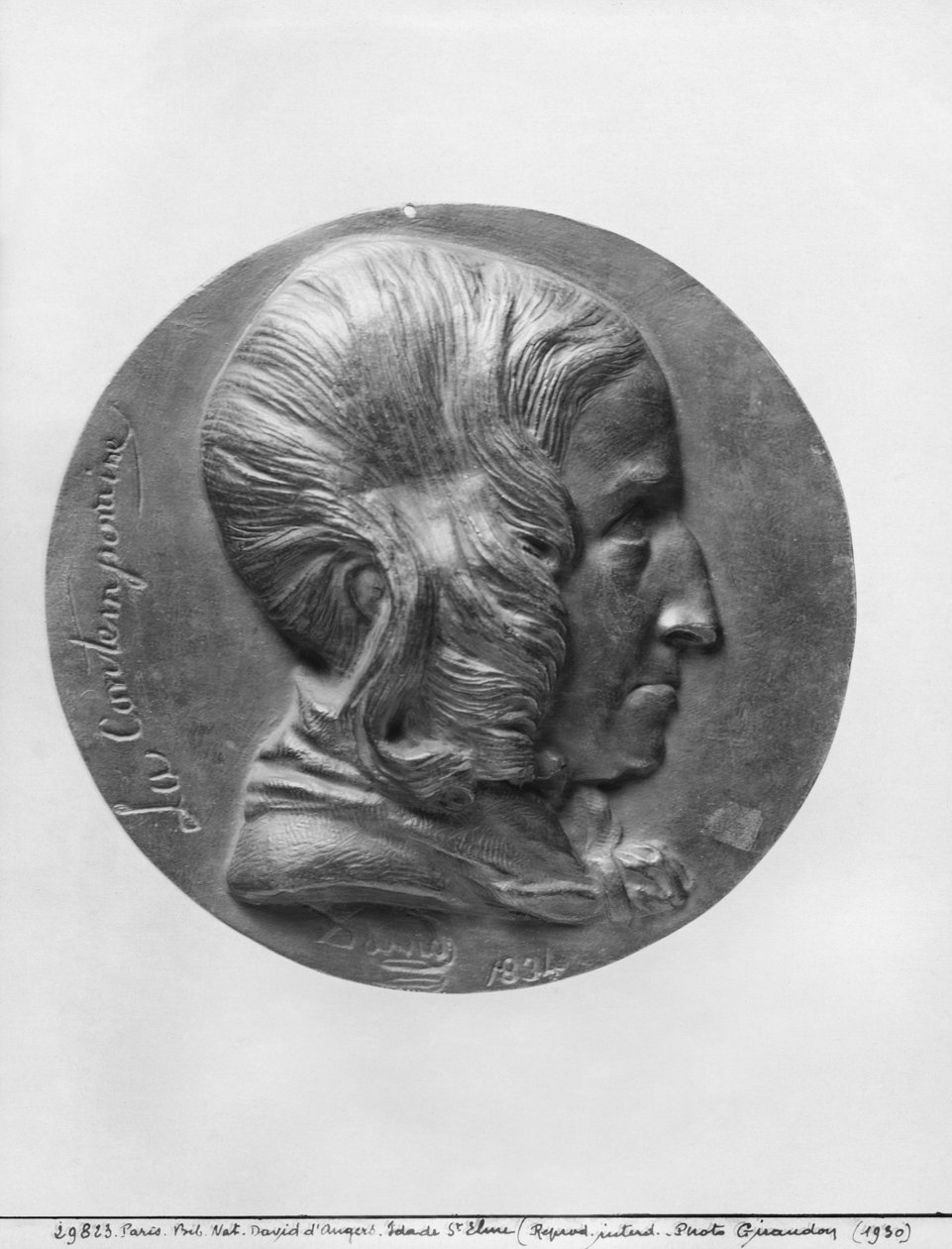 Ida Saint-Elme, známá jako "La Contemporaine", 1834 (bronz) od Pierre Jean David d