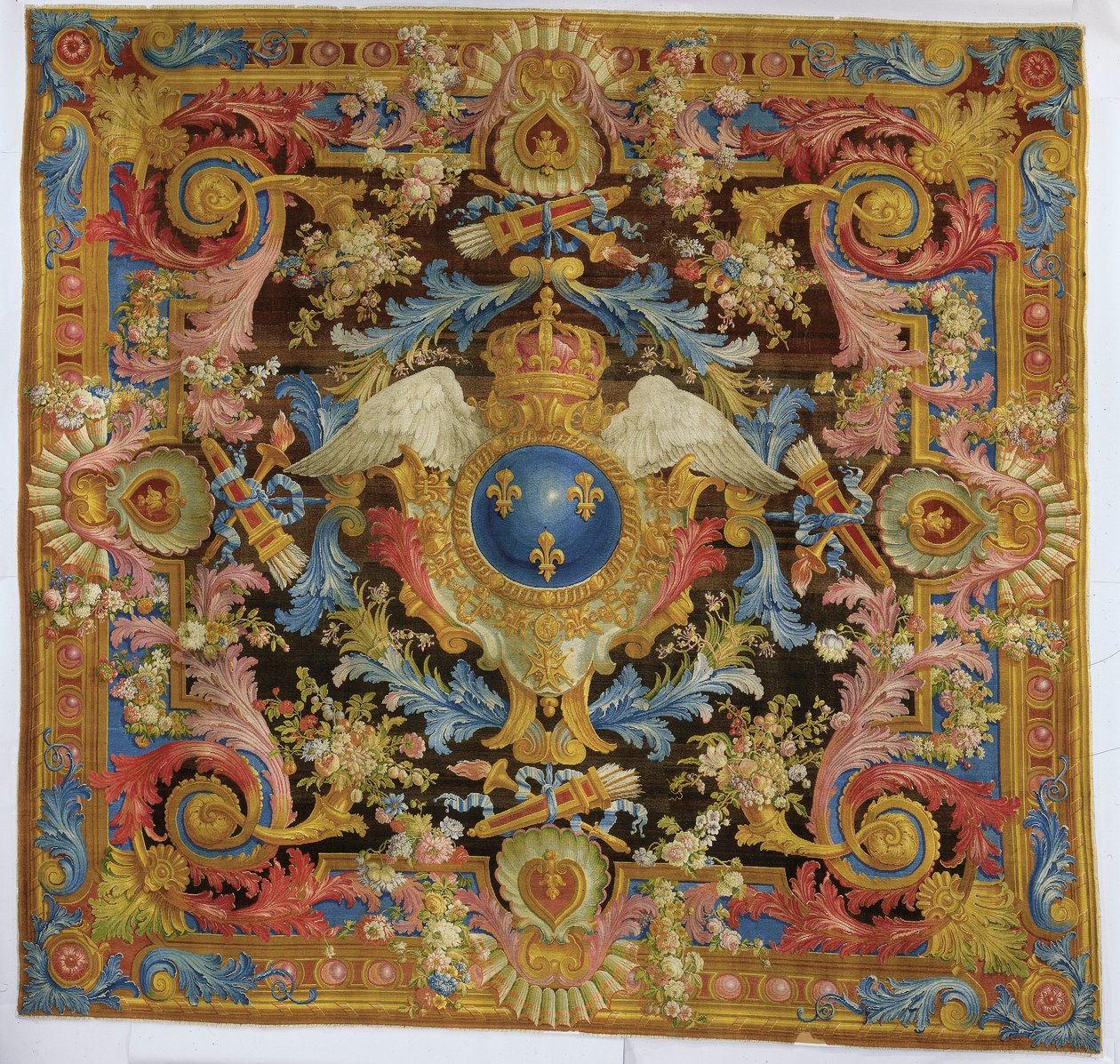 Koberec savonnerie Ludvíka XV., 1740-50 od Pierre Josse Perrot