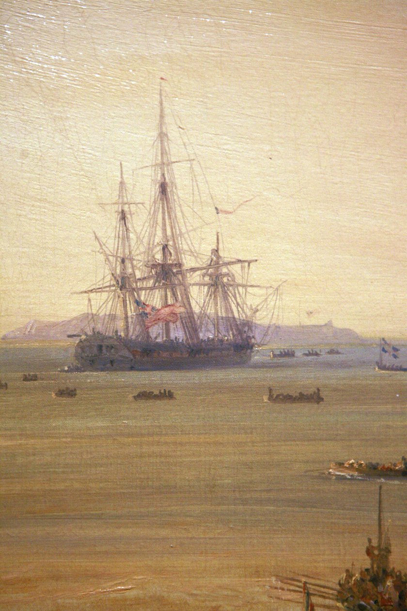 Francouzsky: Combat du Grand Port, 23. srpna 1810 od Pierre Julien Gilbert