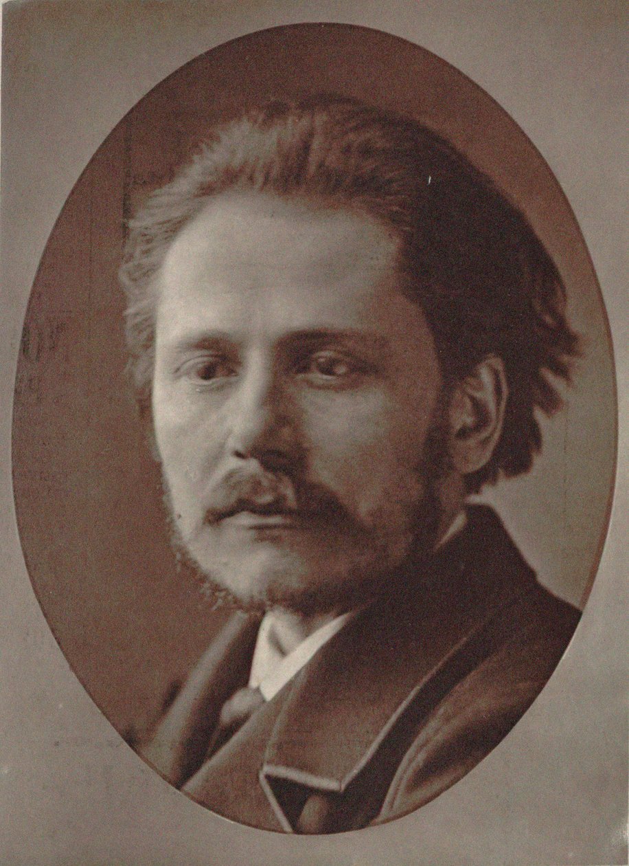 Portrét skladatele Julese Masseneta 1842-1912, 1877. od Pierre Lanith Petit